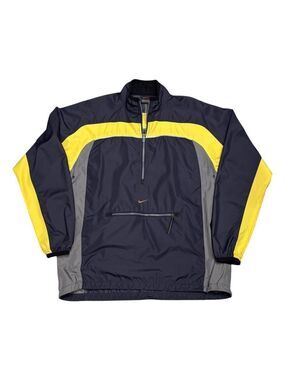 NIKE Vintage Y2K Windbreaker Lightweight Bomber Activewear Jacket Womens Large